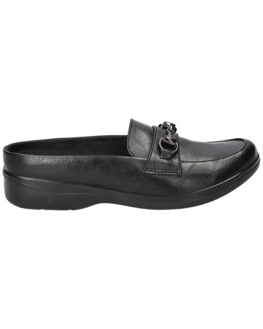 Easy Street Black Nell Comfort Mules