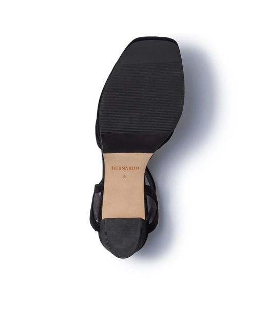 Bernardo Black Celeste Platform Sandal