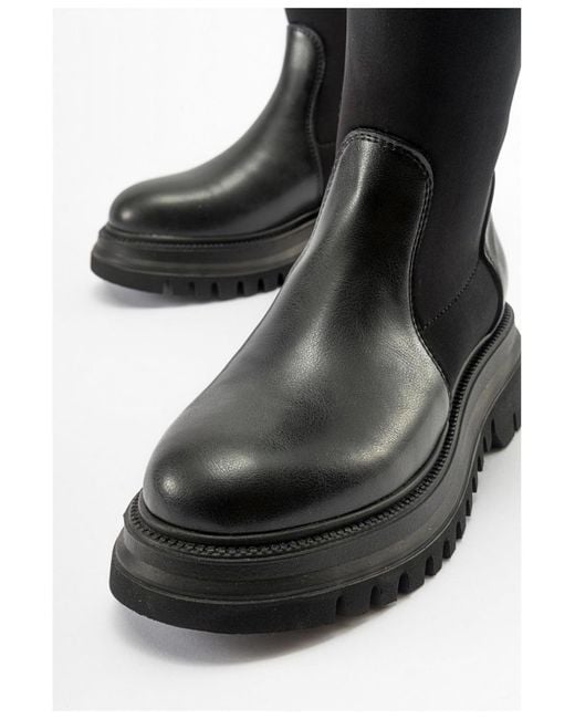 Prologue Shoes Black Alias Zip Boot