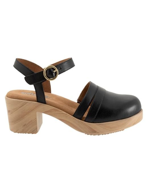 Softwalk® Black Fillmore Clog