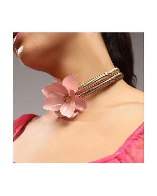 Poppy choker necklace deals