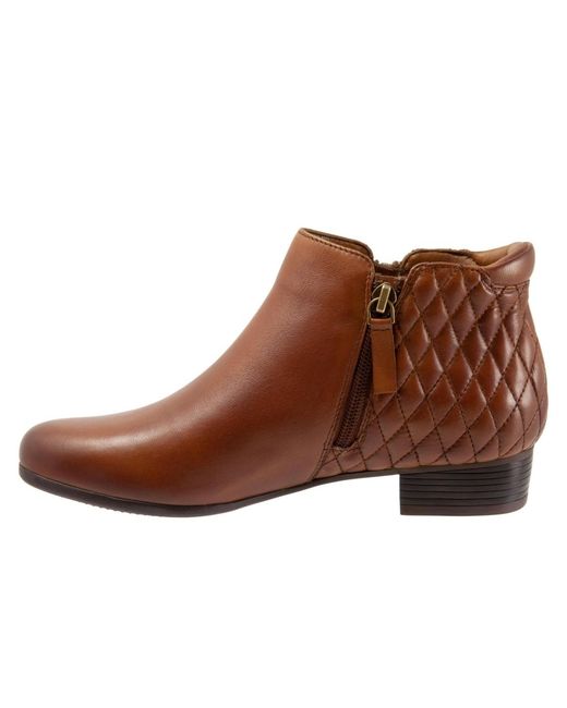 Trotters Brown Major Bootie