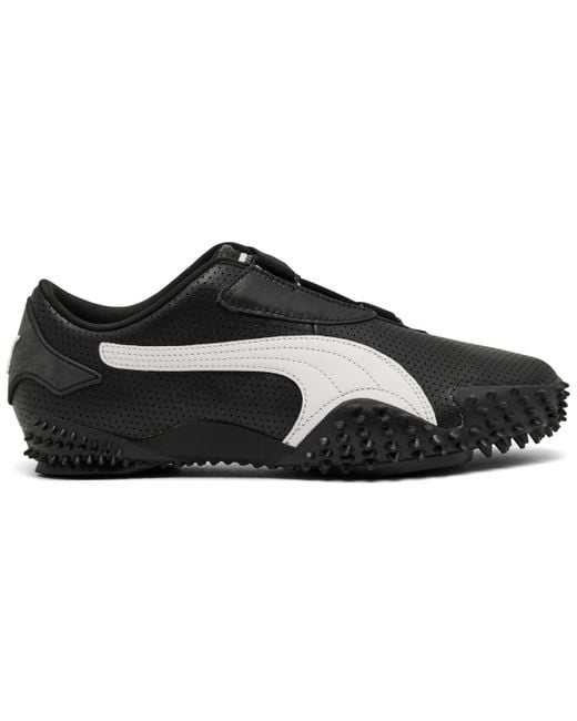 PUMA Black Mostro Perforated Casual Sneakers From Finish Line for men