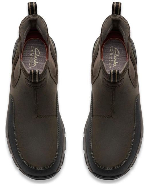 Clarks Black Collection Walpath Easy Boots for men
