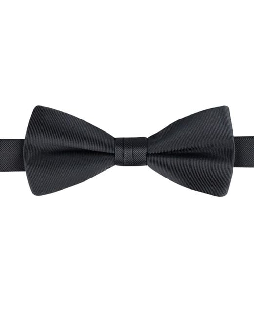 Calvin Klein Blue Boys Unison Solid Pre-tied Bow Tie for men