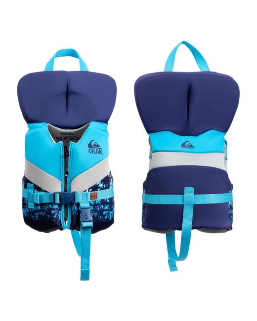 Quiksilver Blue Uscg Approved Life Jacket