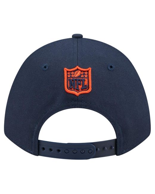 KTZ Blue Chicago Bears Team Collection 9forty M-crown Adjustable Hat for men