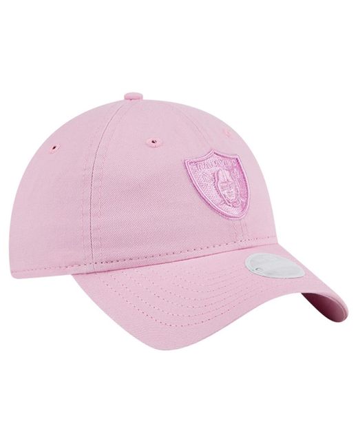 KTZ Pink Las Vegas Raiders Color Pack 9twenty Adjustable Hat