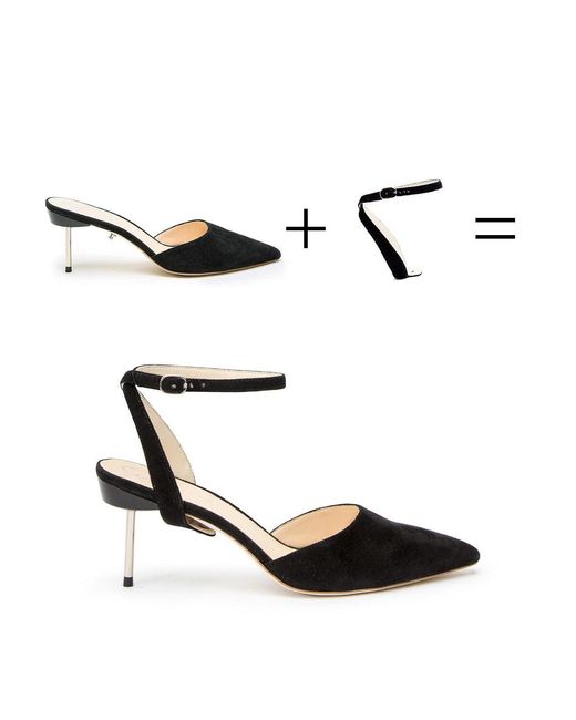 Alterre Black Marilyn Customizable Stilettos