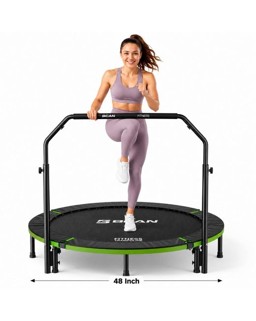 Bcan White Sp3 Foldable Mini Trampoline