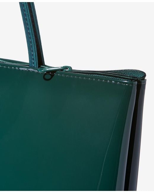 Macy's Green Marshall Field's Large Zip Tote Bag
