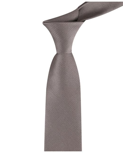 Calvin Klein Gray Silky Solid Tie for men