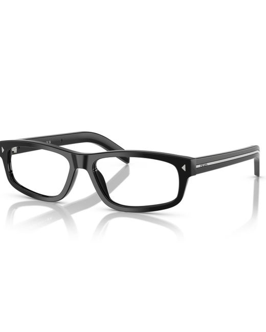 Prada Brown Rectangle Eyeglasses for men