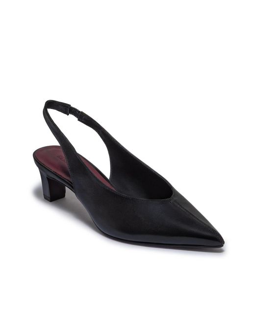 Bernardo Black Maude Slingback Pump