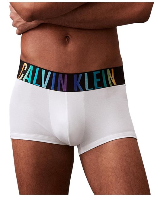 Calvin Klein White Intense Power Pride Low-rise Trunks for men