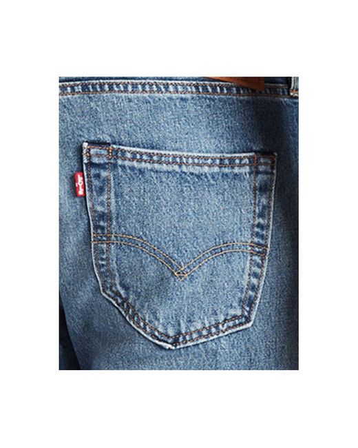 Levi s 501 Original Straight fit Stretch Jogger Jeans in Blue for Men Lyst