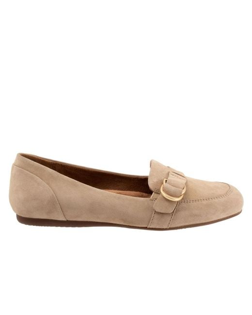 Softwalk® Brown Serra Flat