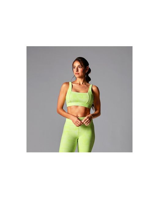 Tavi Green Square Neck Bra