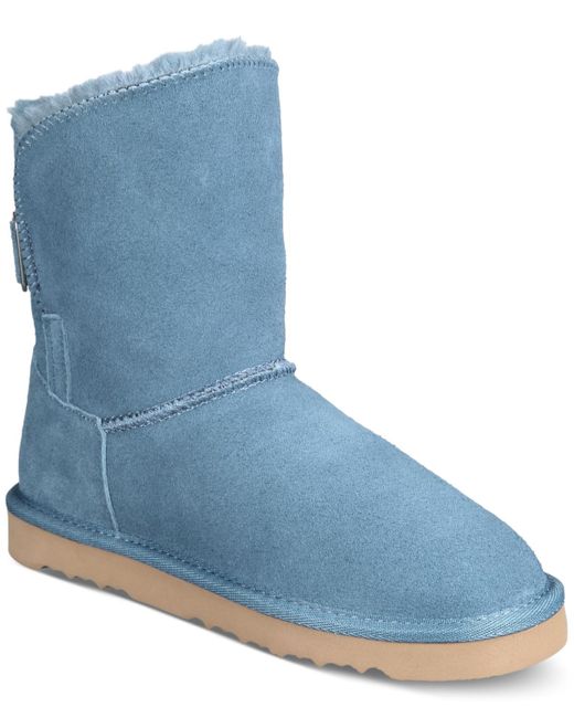 Style & Co. Blue Teenyy Winter Booties
