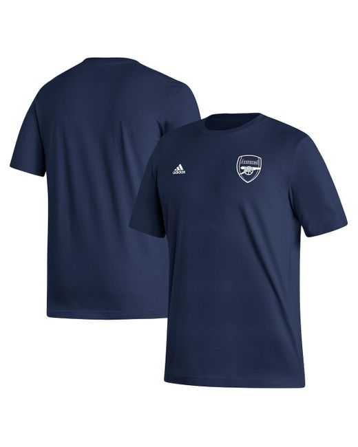 Adidas Blue Germany National Team Crest T-shirt for men