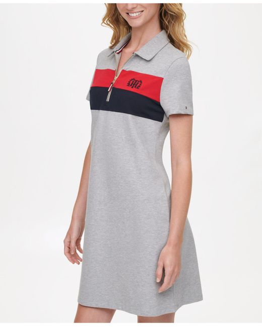 polo shift dress