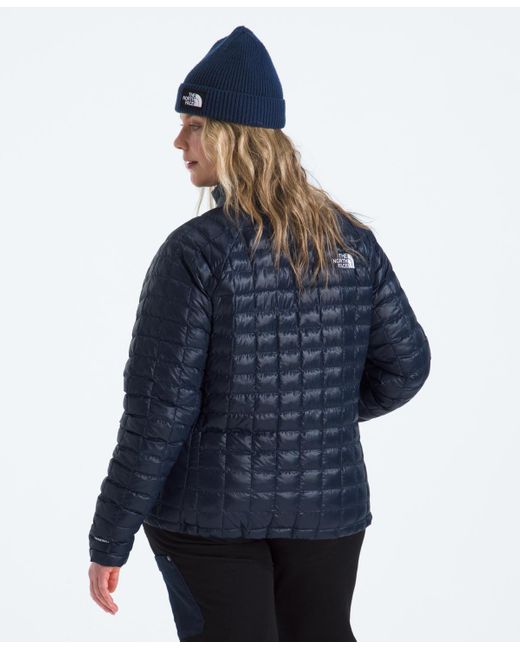 The North Face Blue Plus Size Thermoball Regular Fit Puffy Jacket