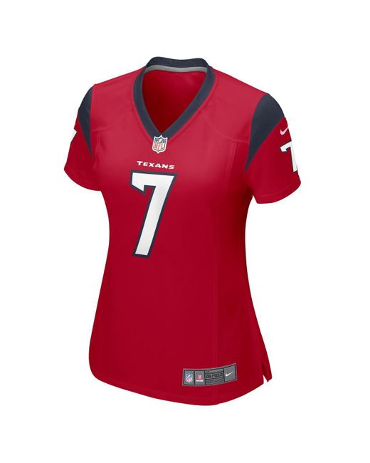 Nike C.j. Stroud Houston Texans Game Jersey in Red | Lyst