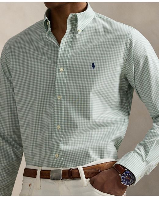 Polo Ralph Lauren Multicolor Slim-fit Gingham Stretch Poplin Shirt for men