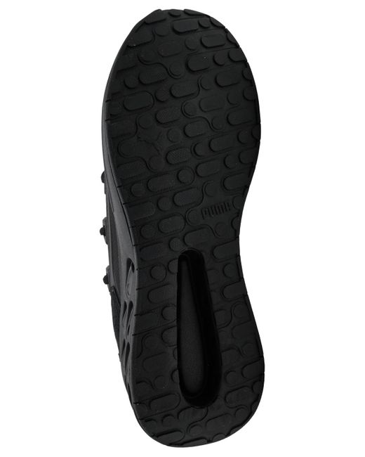 PUMA Black Softride Frequence Street Casual Sneakers From Finish Line for men