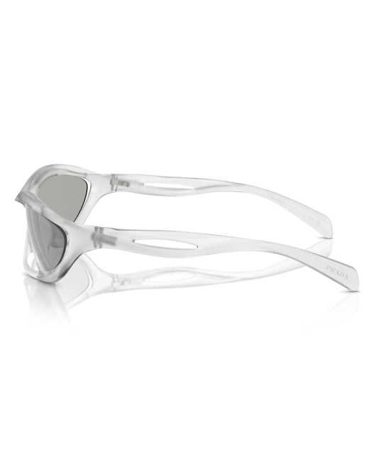 Prada White Cat Eye Sunglasses