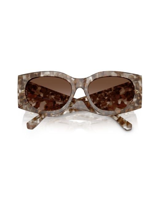 Tory Burch Brown Large Sunglasses