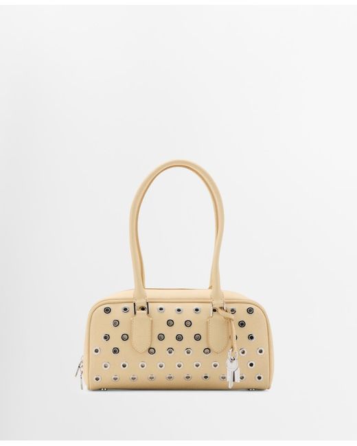 Mango Natural Eyelets Bowling Bag