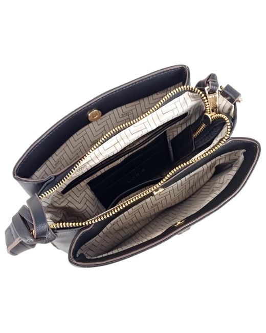 Lodis Blue Nicks Small Crossbody Bag