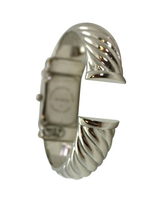 Olivia Pratt Metallic Square And Thin Face Bangle Watch
