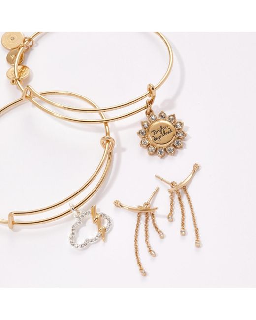 ALEX AND ANI Metallic Brighter Days Ahead Bangle Bracelet