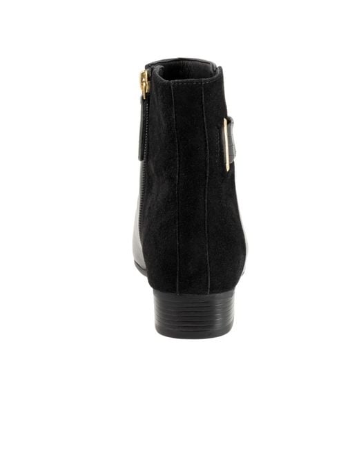 Trotters Black Maxwell Boot