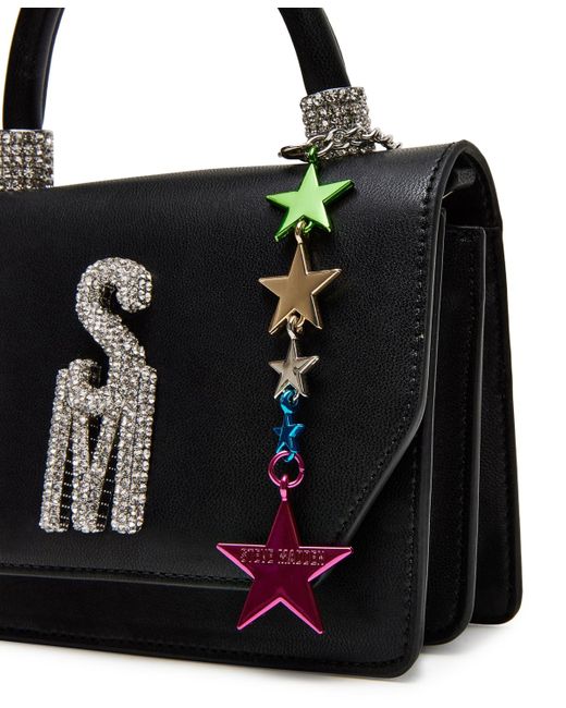 Steve Madden Black Brat Mini Satchel Bag