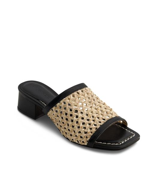 Bernardo Black Bernardo Jenne Low Heel Sandal