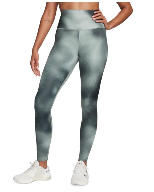 Nike Blue One High-waist Full-length leggings
