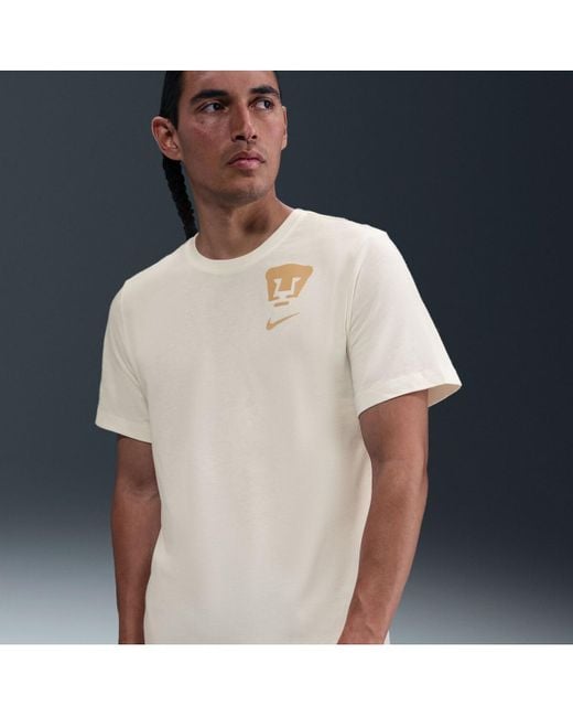 Nike Blue Pumas Crest T-shirt for men