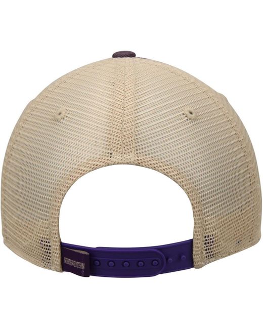 Top Of The World Purple Northwestern Wildcats Offroad Trucker Cap for men