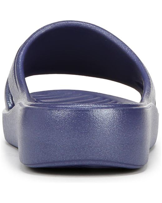 Ryka Blue Soothe Slide Sandals