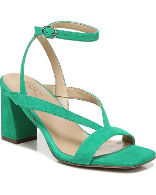 Naturalizer Green Tania Ankle Strap Sandals