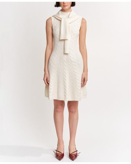 En Saison Natural Stenson Mini A-line Dress