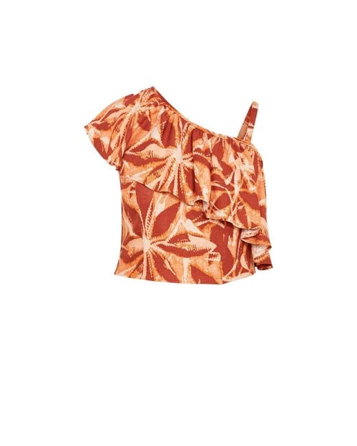 City Chic Orange Top