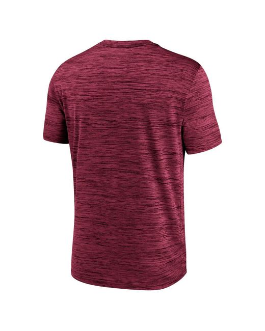 Nike Red Usc Trojans Velocity Mascot Performance T-shirt for men
