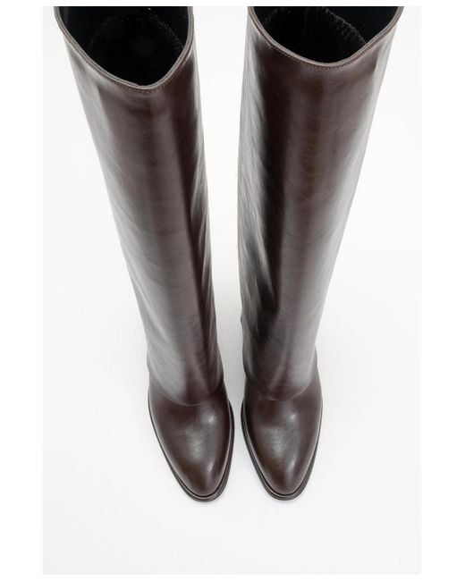 Prologue Shoes Brown Maybe Chunky Heel Boot ()