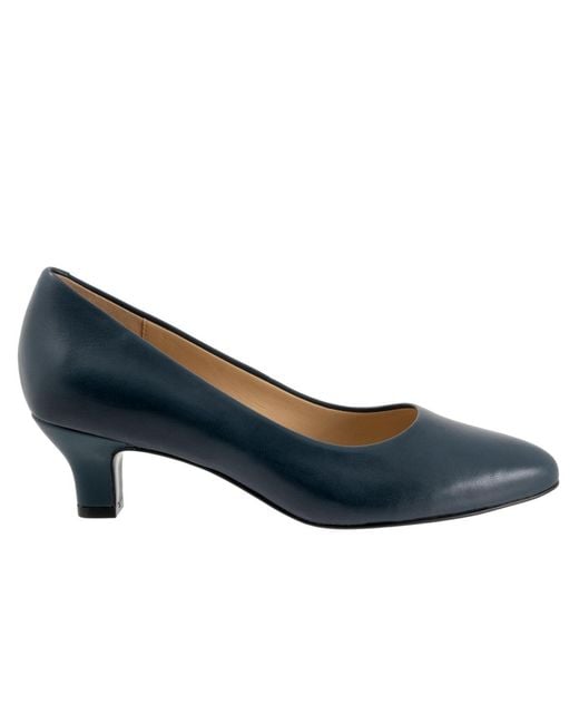 Trotters Blue Kate Pump