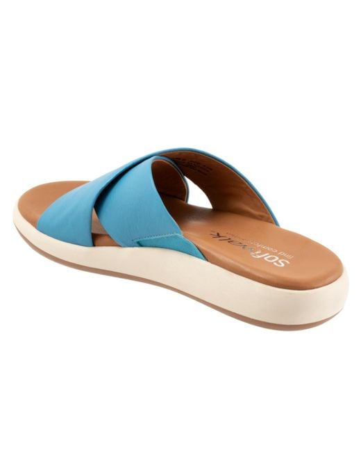 Softwalk® Blue Jesi Sandal