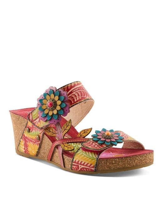 L'ARTISTE Pink Spring Step Moai Slide